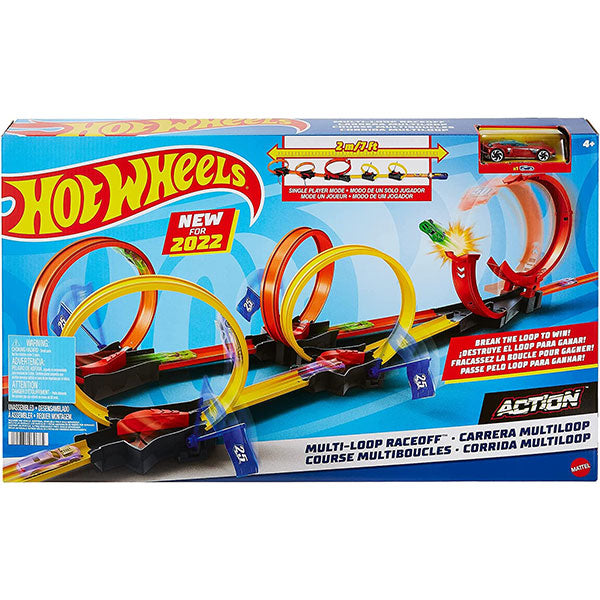 hot wheels hot wheels multi loop raceoff mattel hdr83 ean 0194735030675