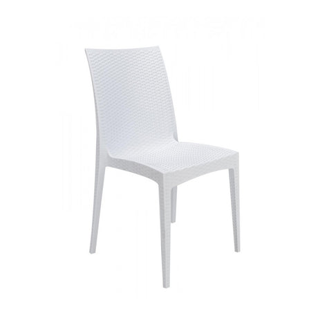 igap s p a sedia rattan bistro bianco ean 8005465891639