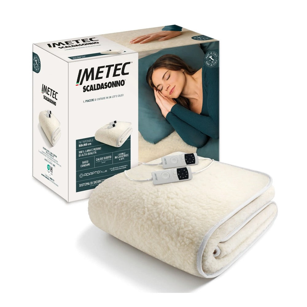imetec scaldasonno adaptoplus 100lana matrimoniale ean 8007403262044