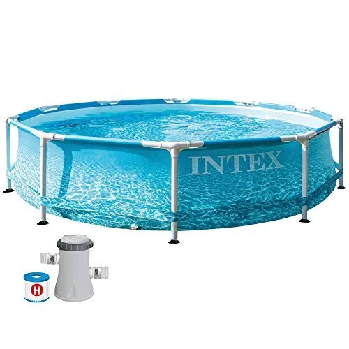 intex italia intex set piscina metal frame tonda 305x76cm ean 6941057420608