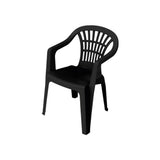 ipae progarden sedia con braccioli lyra in resina antracite ean 8009271006515