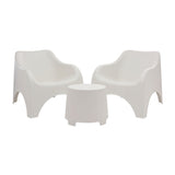 ipae progarden set cloud 2 poltrona tavolo bianco ean 8009271058514