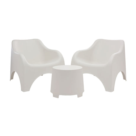 ipae progarden set cloud 2 poltrona tavolo bianco ean 8009271058514
