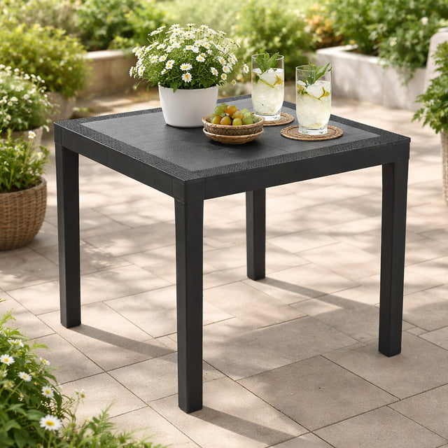 ipae progarden tavolo ago antracite 80x80 cm ean 8009271053014
