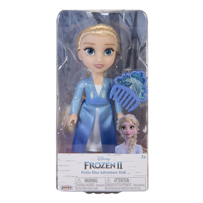 jakks frozen bambola elsa con pettine 15cm ean 0192995211827