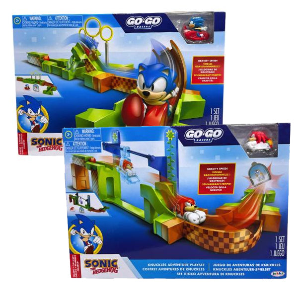 jakks playset sonic go go racers sonic assortito ean 0192995423466