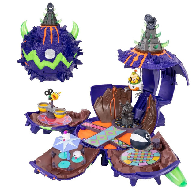 jakks playset super mario galaxy movie planet bowser ean 0192995432642