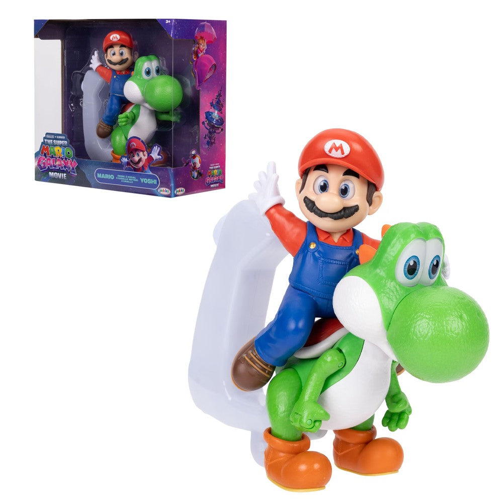 jakks supermario the galaxy riding yoshi ean 0192995432819