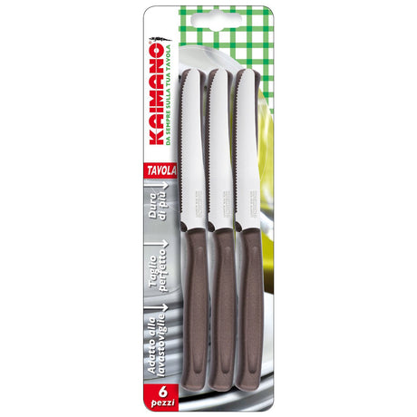 immagine-1-kaimano-coltelli-dinamik-6pz-marrone-kdn021506-kaimano-ean-8008220042642