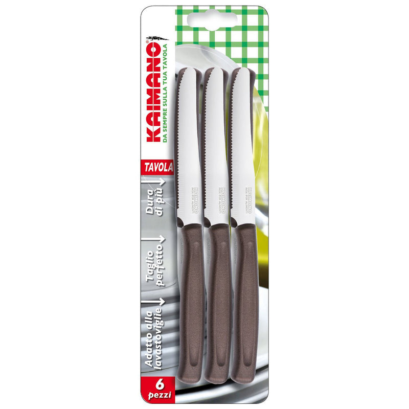 immagine-1-kaimano-coltelli-dinamik-6pz-marrone-kdn021506-kaimano-ean-8008220042642