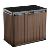 keter armadio portattrezzi darwin marrone 140x80x120cm ean 7290112639233