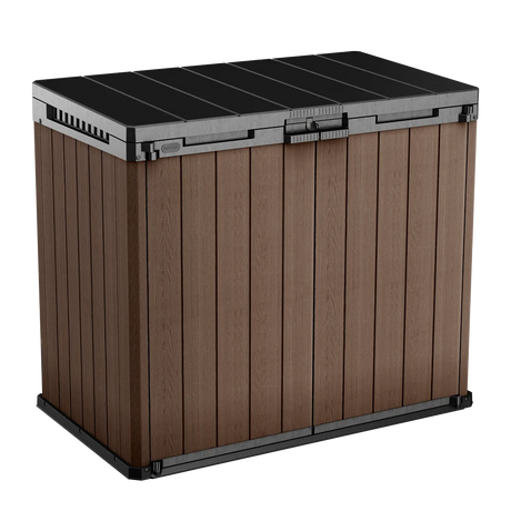 keter armadio portattrezzi darwin marrone 140x80x120cm ean 7290112639233