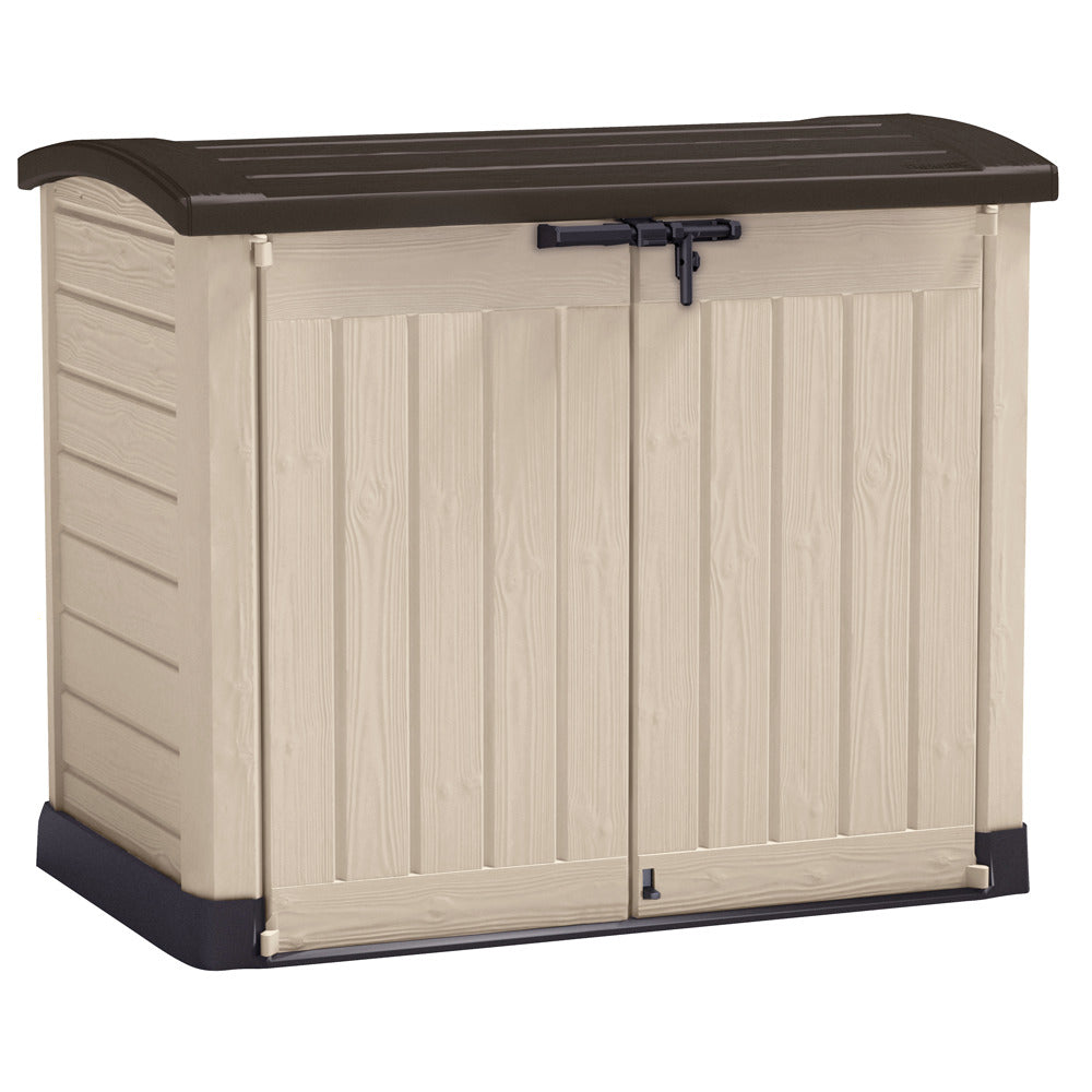 keter armadio portattrezzi out arc beige 146x82x120 ean 7290106922648