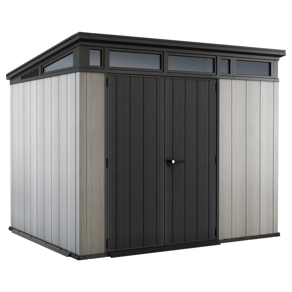 keter casetta artisan duotech grigio 277x218x226 cm ean 7290106933996