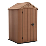 keter casetta darwin evotech marrone 124x117x205 cm ean 7290112638328