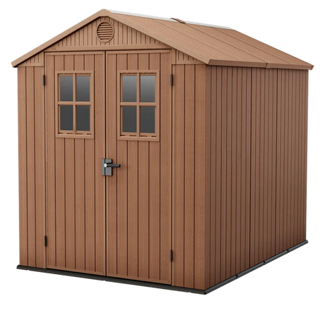 keter casetta darwin evotech marrone 190x244x221 cm ean 7290112638007