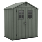 keter casetta darwin evotech verde 190x122x221 cm ean 7290112638298