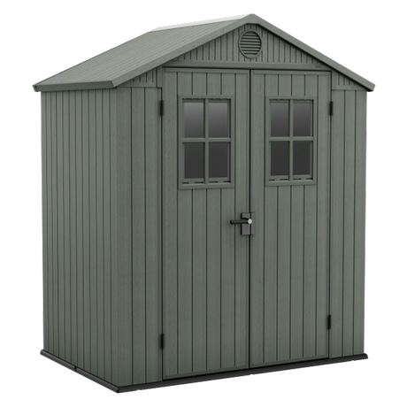 keter casetta darwin evotech verde 190x122x221 cm ean 7290112638298