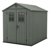 keter casetta darwin evotech verde 190x244x221 cm ean 7290112638311