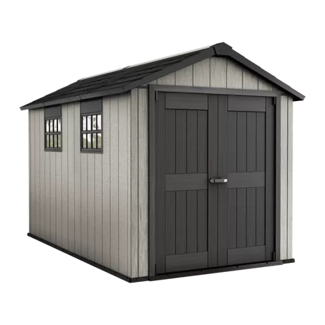 keter casetta oakland duotech grigia 230x350x242 cm ean 7290106928459