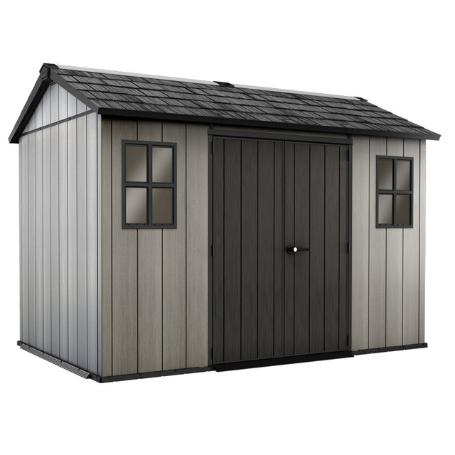 keter casetta oakland duotech grigia 350x229x254 cm ean 7290106934139