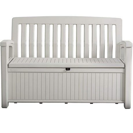 keter panchina cassapanca patio bianca 133x61x89 cm ean 7290106932067