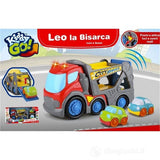 kiddygo kiddygo leo bisarca e 2 auto luci e suoni ean 8057271170200