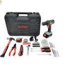 kombo trapano avvitatore 20v valigetta 127 accessori ean 8055384193109