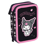 kuromi astuccio a 3 zip 44 pz kuromi ean 8024708761829