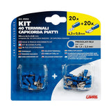 immagine-1-lampa-kit-40-capicorda-piatti-blu-lampa-45052-ean-8000692450529