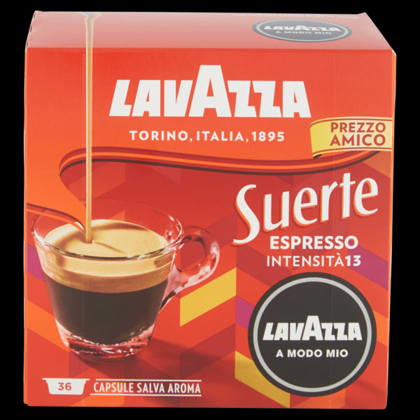immagine-1-lavazza-caffe-36-pz-suerte-a-modo-mio-lavazza-ean-8000070020146