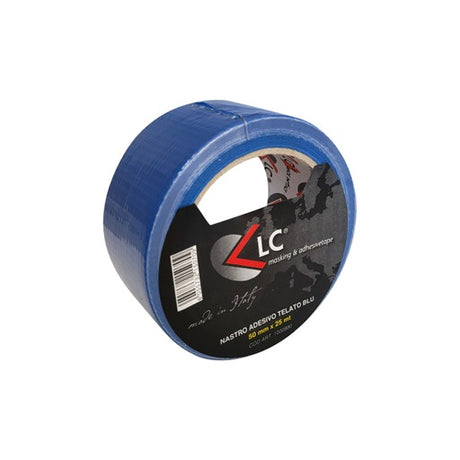 lc adesivi nastro telato 50x25mt blu ean 8055732150709