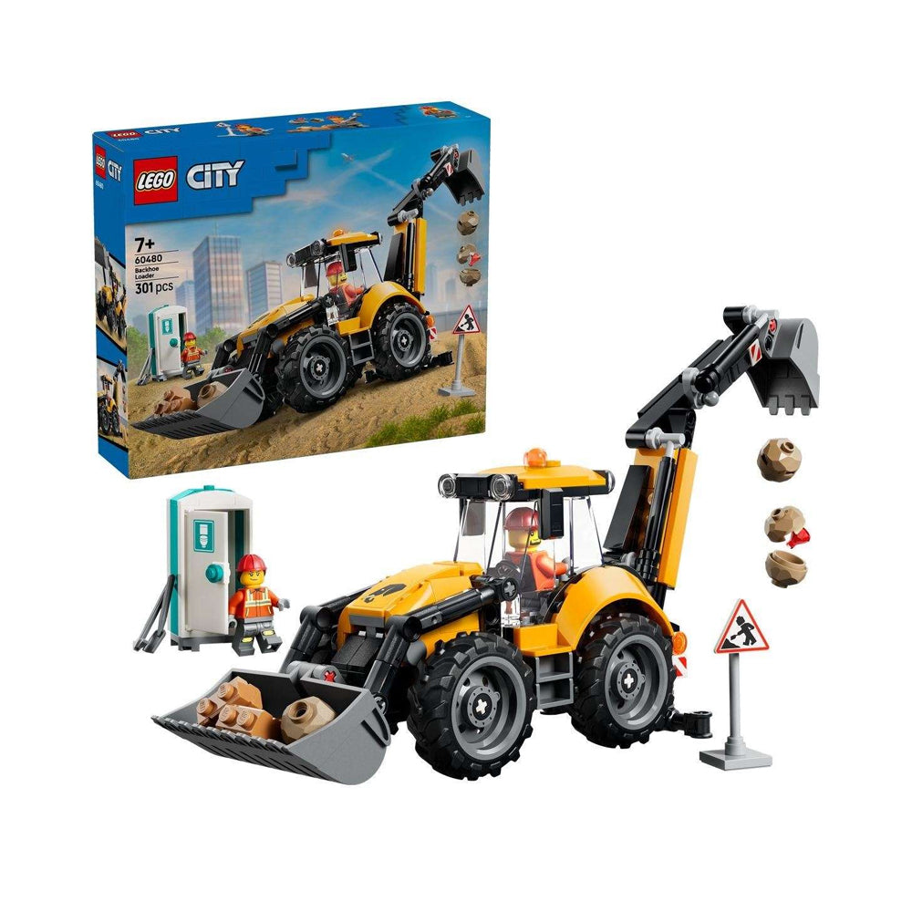 lego lego city 60480 scavatrice da cantiere gialla ean 5702018056806