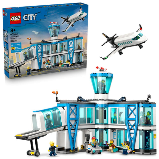 lego lego city aereoporto con aereo ean 5702018056929