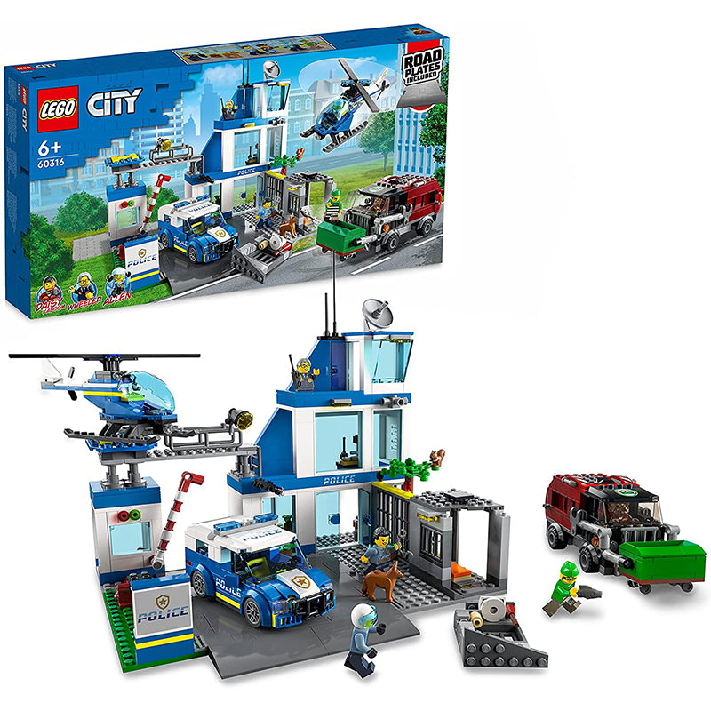 lego lego city stazione di polizia a 3 piani ean 5702017161914