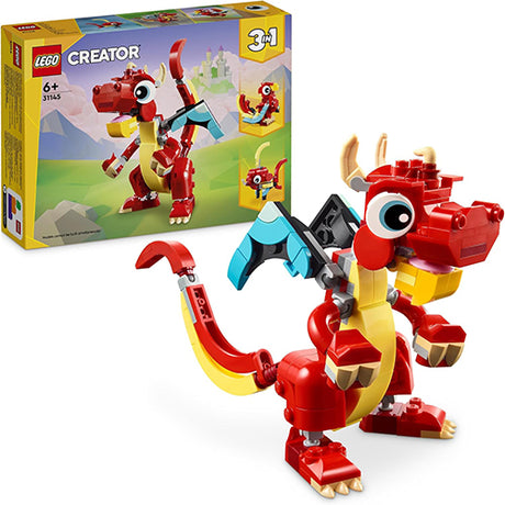 immagine-1-lego-lego-creator-31145-drago-rosso-ean-5702017584942