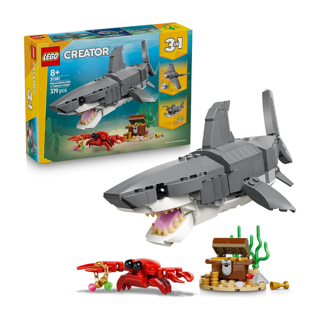 lego lego creator 31381 squalo con scrigno del tesoro ean 5702018054741