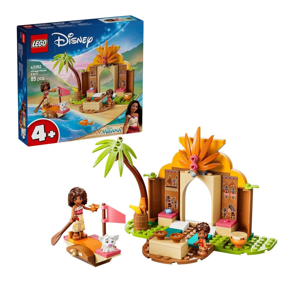 lego lego disney 43282 casa del villaggio e barca ean 5702018066744