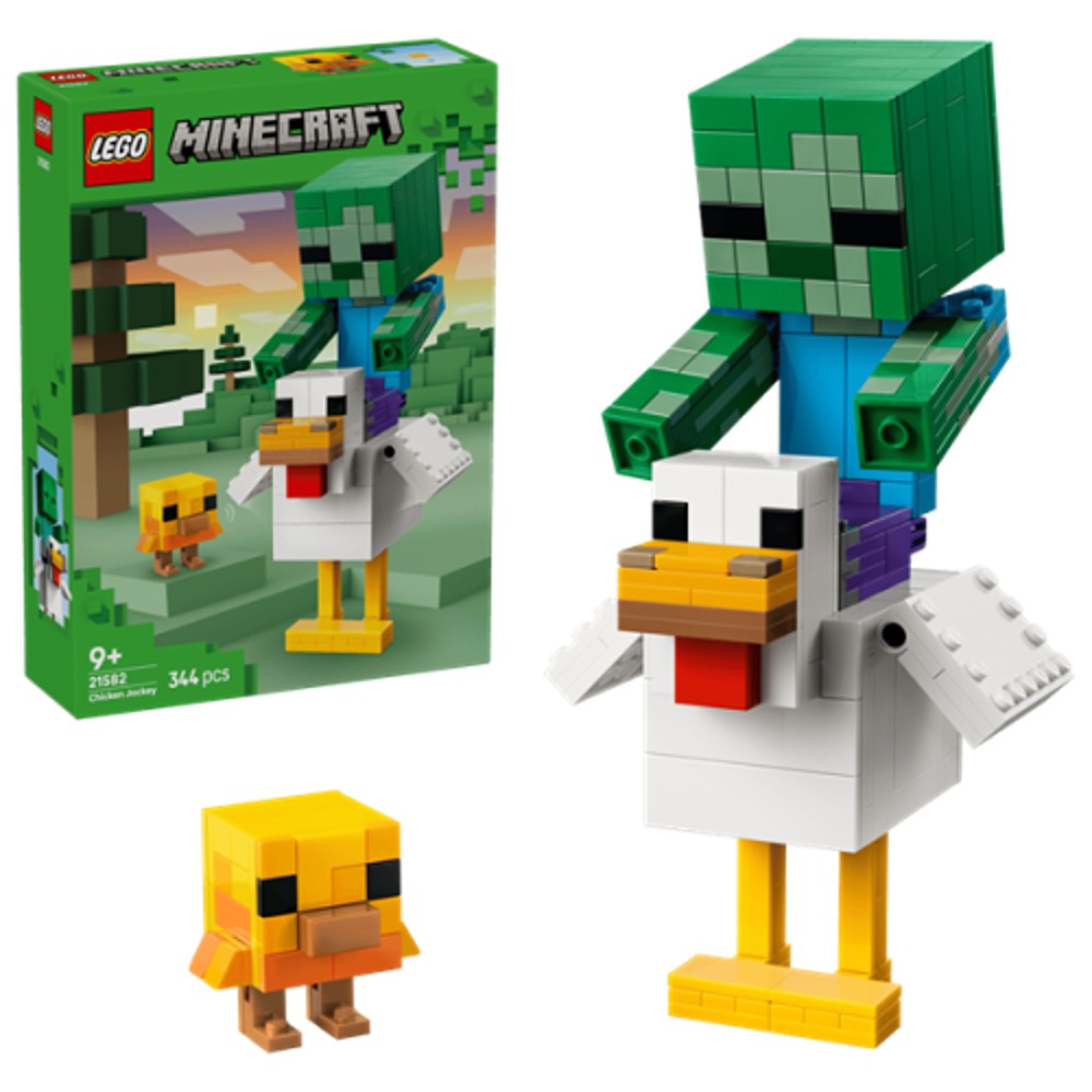 lego lego minecraft 21582 fantino di polli ean 5702018262146