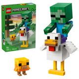 lego lego minecraft 21582 fantino di polli ean 5702018262146