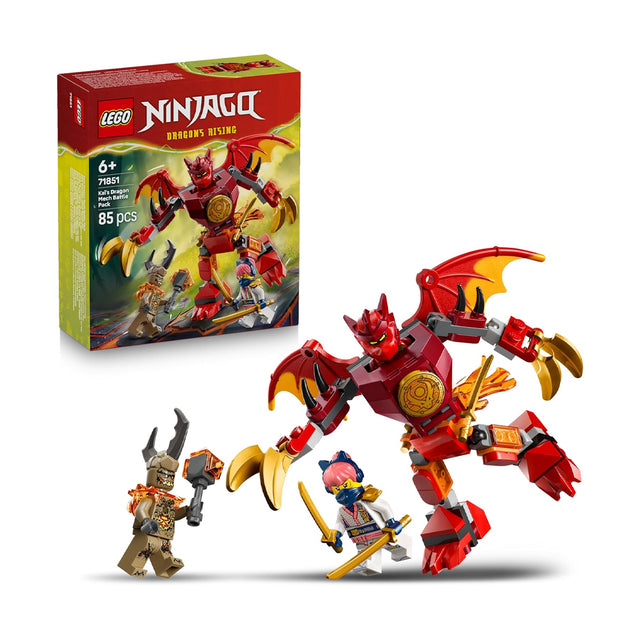 lego lego ninjago 71851 battle pack mech drago di kai ean 5702018031971