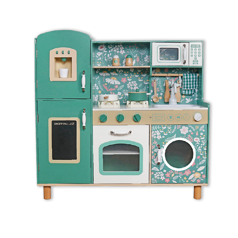 immagine-1-lena-cucina-legno-grande-verde-accessori-51017041-ean-8056045590312