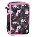 linea scuola astuccio 3zip 1818pz abstract rosa ean 8023650077972