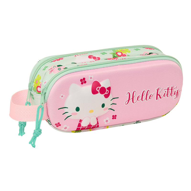 linea scuola astuccio ovale double 3d hello kitty ean 8412688564279