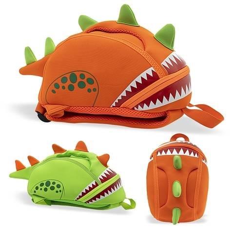 linea scuola zaino asilo dino body neoprene 2col ass 23x29x14cm ean 8023650072977