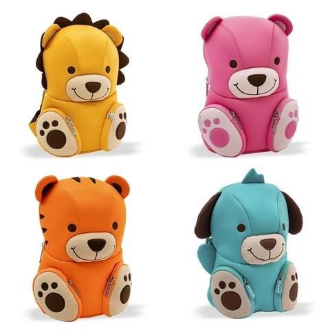 linea scuola zaino asilo neoprene pets 4 soggetti ass 31x23cm ean 8023650072731