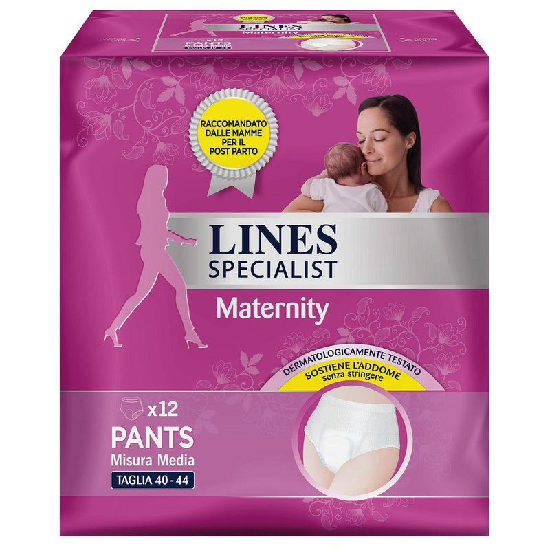 immagine-1-lines-assorbenti-12-pz-maternity-media-specialist-lines-ean-8001480500723