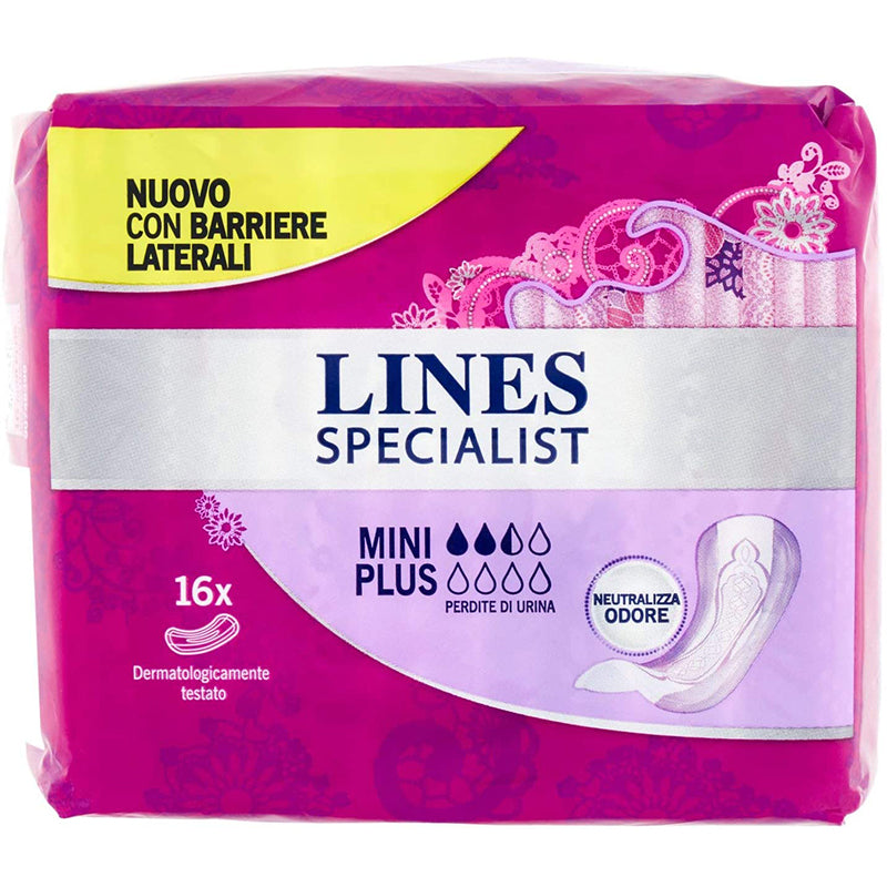 immagine-1-lines-lines-specialist-assorbenti-miniplus-16pz-ean-4015400698975