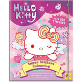 lisciani hello kitty super stickers colouring ean 9788833513331
