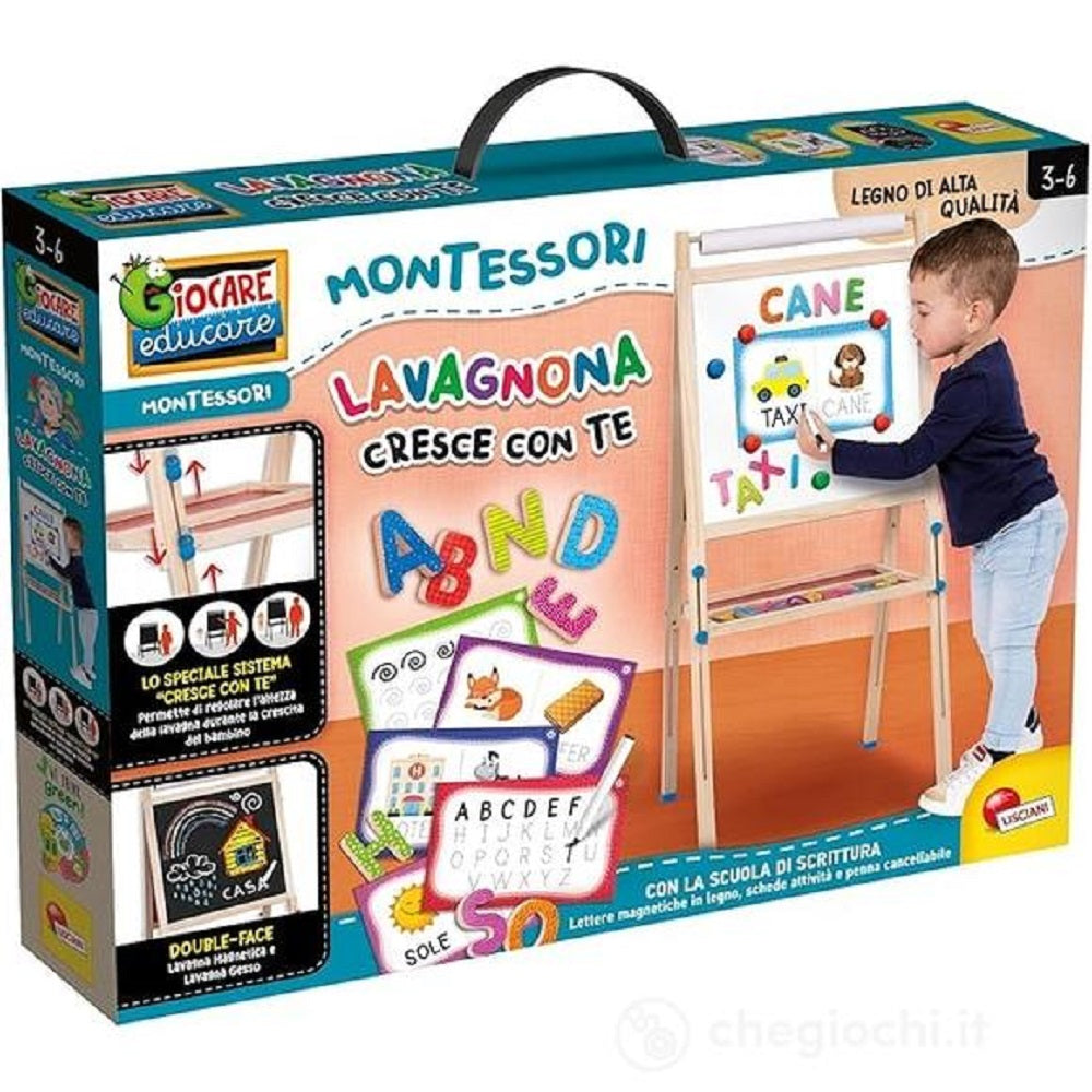 lisciani lavagnona montessori cresce con te ean 8008324102600